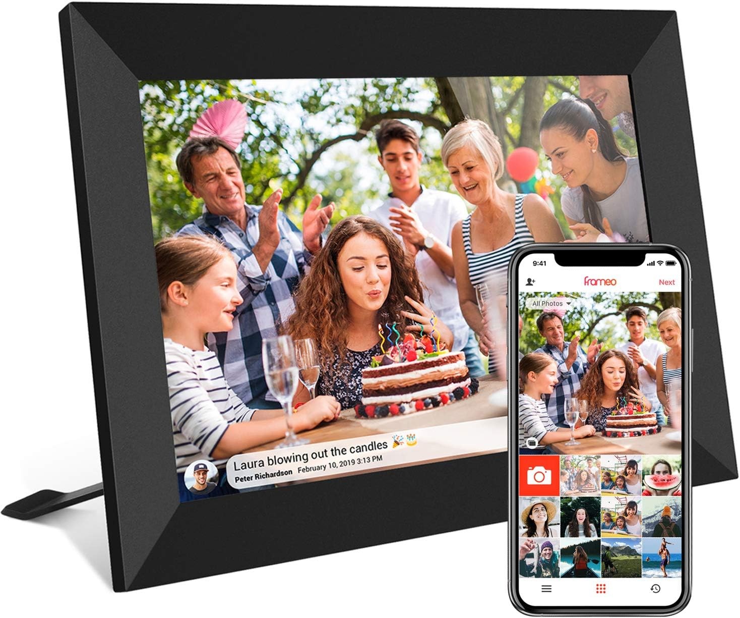 10.1-Inch Smart WiFi Digital Photo Frame